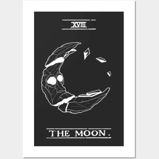 Tarot: The Moon - inverse Posters and Art